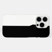 白黒カッコいいデザイン Case-Mate iPhoneケース (裏面 (横))