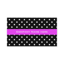 白黒カッコいい水玉模様ビジネスca