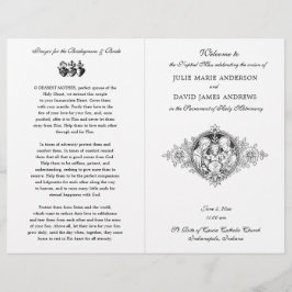 白黒カトリック中南米マス結婚式 プログラム