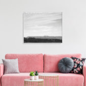 白黒カプロックキャニオンリム横長16x20 キャンバスプリント (インサイチュ (リビング))