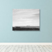 白黒カプロックキャニオンリム横長16x20 キャンバスプリント (インサイチュ (ウッドフロア))