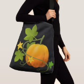 白黒カボチャ クロスボディバッグ (クローズアップ)