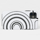 白黒カメラ Case-Mate iPhoneケース (裏面(横))
