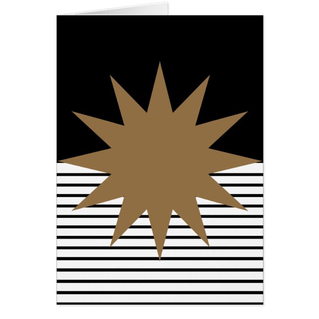 白黒カラーブロックとブラウンサン (正面)