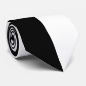 白黒カラーブロック ネクタイ (ロール)