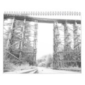 白黒カレンダー カレンダー (カバー)