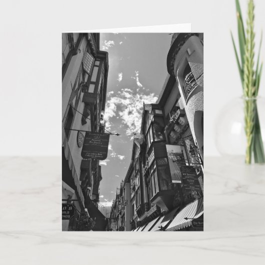 白黒カー空白のド カード (正面)