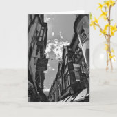 白黒カー空白のド カード (黄色い花)