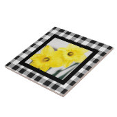 白黒キッチンデコール タイル (側面)