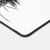 白黒キッテン顔 デスクマット (コーナー)