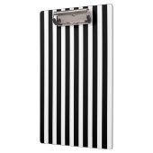 白黒キャンディストライプー クリップボード (左)