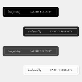 白黒キャンドル不正開封防止シールラベル ラベル