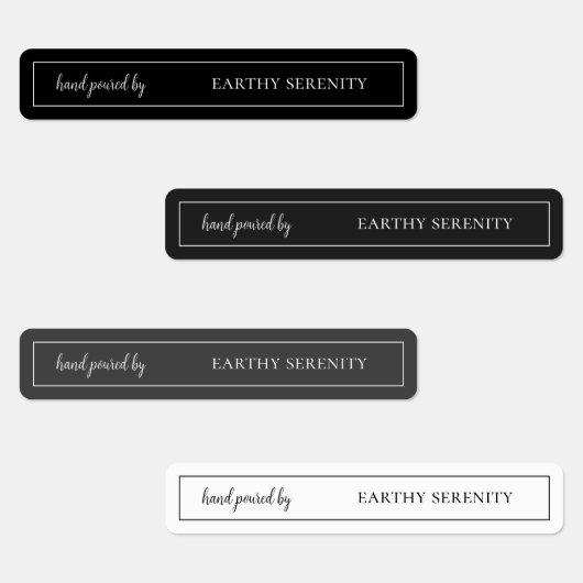 白黒キャンドル不正開封防止シールラベル ラベル (グループ)