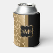 白黒キリン柄 缶クーラー (缶裏面)