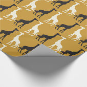 白黒キリン ラッピングペーパー (角)