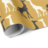 白黒キリン ラッピングペーパー (ロールコーナー)