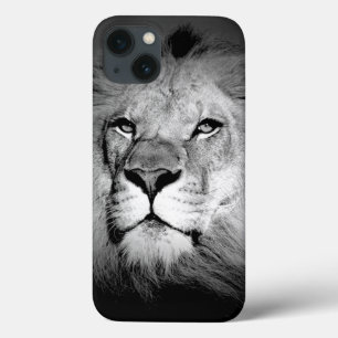 白黒キングライオンアイズ iPhone 13ケース