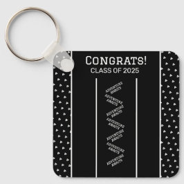 白黒キーチカスタムェーン キーホルダー