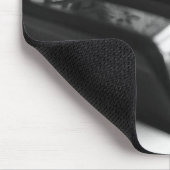 白黒キーボード- マウスパッド (コーナー)