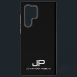 白黒ギフトエレガントモノグラモダンム最高の SAMSUNG GALAXY S22 ULTRAケース<br><div class="desc">ミニマエレガントリストモダンデザインモノグラムテンプレートブラックとホワイトトレンディーギフト電話ケース&アクセサリー/サムスンケース/銀河系S22ウルトラケース。</div>