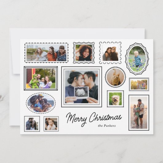 白黒ギャラリーの壁数々の – 写真 シーズンカード (正面)