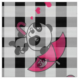 白黒ギンガム ファブリック