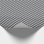 白黒ギンガム ラッピングペーパー (角)