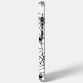 白黒クモクモクモの巣ハロウィンパターン Case-Mate iPhoneケース (裏面 / 左)