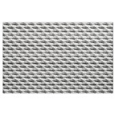 白黒クラシックな車の生地 ファブリック (ヤード)