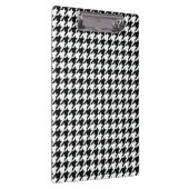 白黒クラシックチェッ千鳥格子のク クリップボード (右)