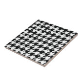 白黒クラシックチェッ千鳥格子のク タイル (側面)