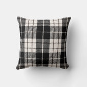 白黒クラシックプリードデコーピロー クッション (裏面)