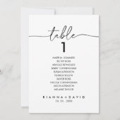 白黒クラシック表1座席表 招待状 (裏面)