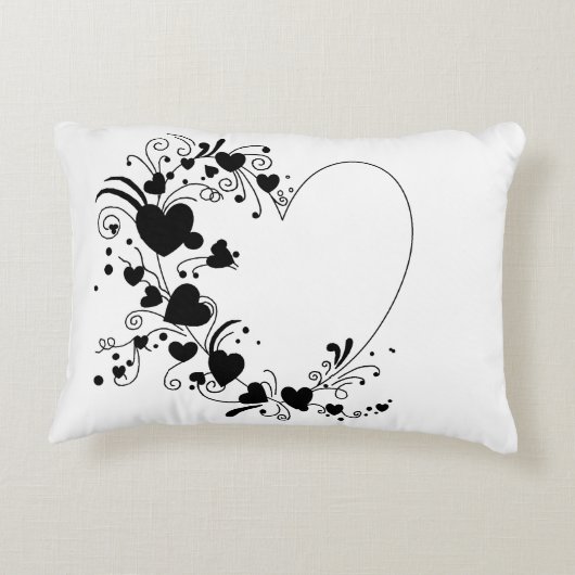 白黒クラシック アクセントクッション (裏面)