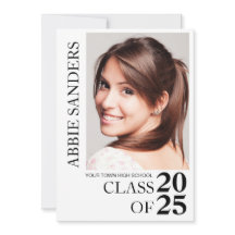 白黒クラス2025卒業写真