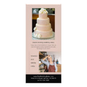 白黒クリエイティブマーケティングラックカード ラックカード (裏面)