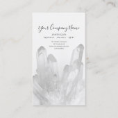 白黒クリスタルサロンスパ 名刺 (正面)