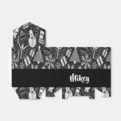 白黒クリスマスキャラクター フェイバーボックス (折り畳みなし)