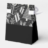 白黒クリスマスキャラクター フェイバーボックス (裏面サイド)