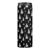 白黒クリスマスサーマルタンブラー タンブラー (裏面)