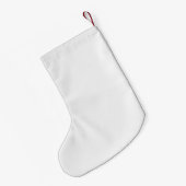 白黒クリスマスツリークリスマスストッキング スモールクリスマスストッキング (裏面 (吊り時))