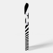 白黒クレフ、 音符記号ミュージックノートスターバスト Case-Mate iPhoneケース (裏面 / 左)