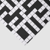 白黒クロスワードティッシュペーパー 薄葉紙 (詳細)