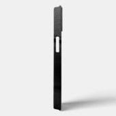白黒クローズアップバスケットボール Case-Mate iPhoneケース (裏面 / 右)