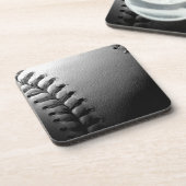 白黒クローズアップ野球 コースター (左側)