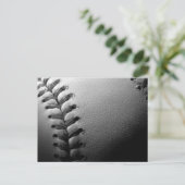 白黒クローズアップ野球 ポストカード (スタンド正面)