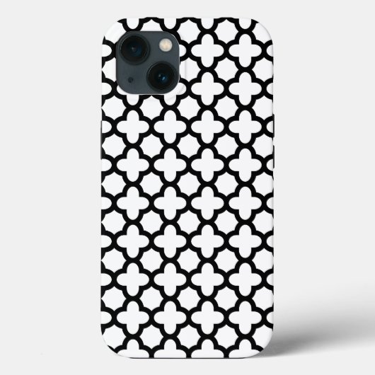 白黒クローバー Case-Mate iPhoneケース (裏面)