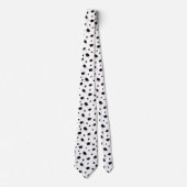 白黒クール卒業テーマ ネクタイ (正面)