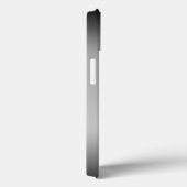 白黒グラデーション水平パーソナライズされた Case-Mate iPhoneケース (裏面 / 右)