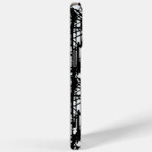 白黒グランジ大人iPhone 15 Pro Maxケース Case-Mate iPhoneケース (裏面 / 右)